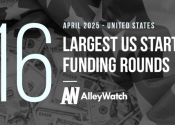 The 16 Largest US Funding Rounds of April 2025