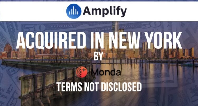 Monda Acquires Amplify Data to Power Customizable Data Sharing for AI