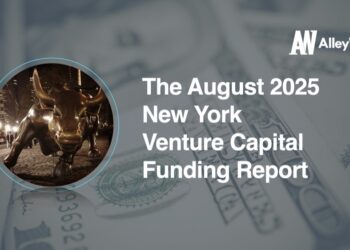 The AlleyWatch August 2025 New York Venture Capital Funding Report