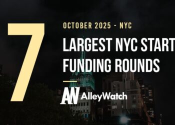 The 7 Largest NYC Tech Startup Funding Rounds of October 2025