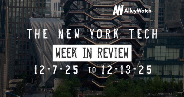 #NYCtech Week in Review: 12/7/25 – 12/13/25