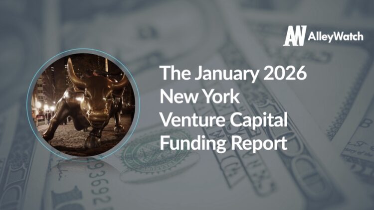 The AlleyWatch January 2026 New York Venture Capital Funding Report