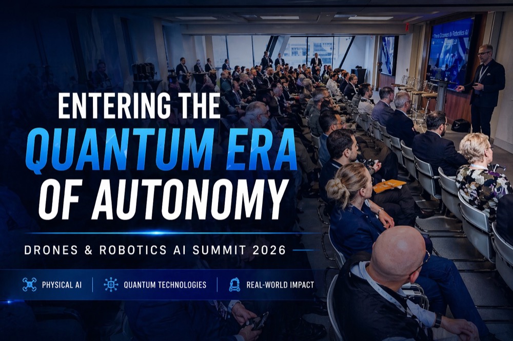 Drones & Robotics AI Summit 2026: Entering the Quantum Era of Autonomy – AlleyWatch