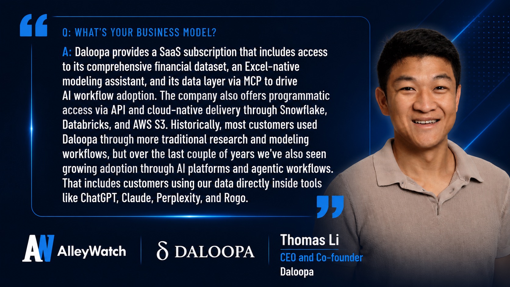 Daloopa Raises $47M to Make AI-Driven Investment Research Reliable and ...