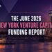 The AlleyWatch June 2026 New York Venture Capital Funding Report