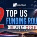 The 12 Largest US Funding Rounds of July 2026